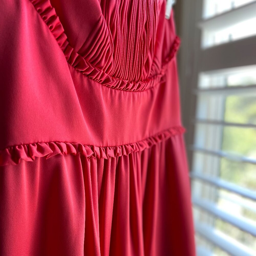 BCBG MaxAzria | Pink Strapless Cocktail Dress | Size 6